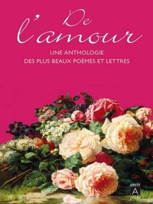 cover image of De l'amour
